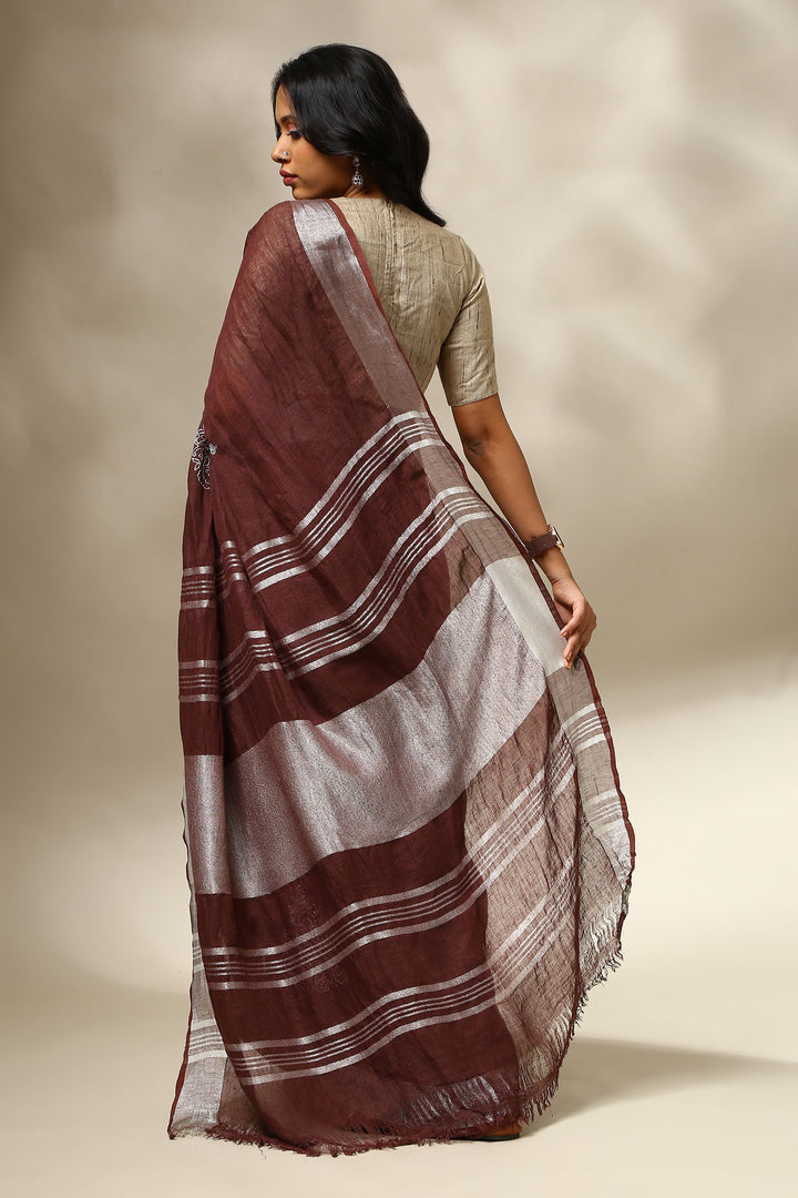 Chhaya Linen Saree