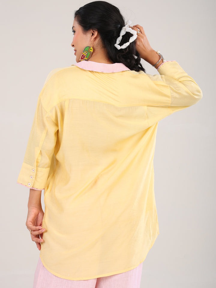Elva Lemon Yellow Top
