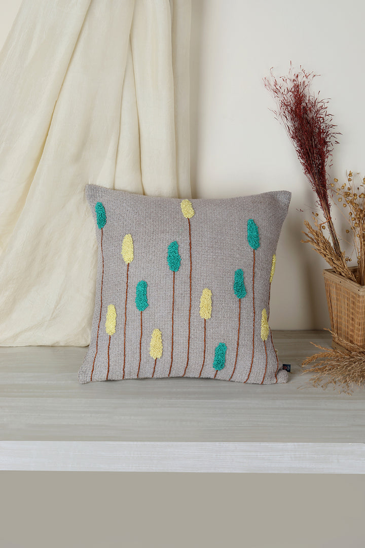 BLOOMING FLOWER CUSHION COVER