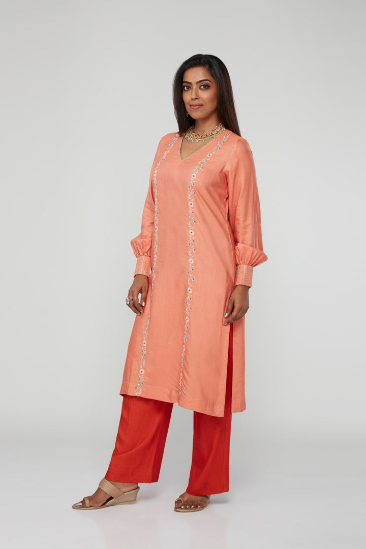 Hansini Silk Kurti Set