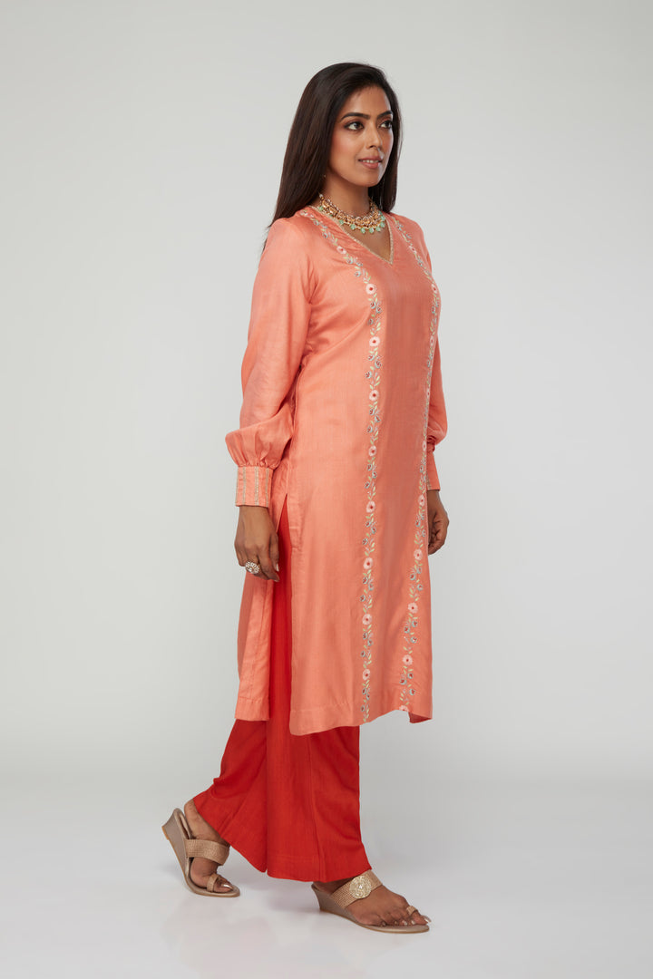 Hansini Silk Kurti Set