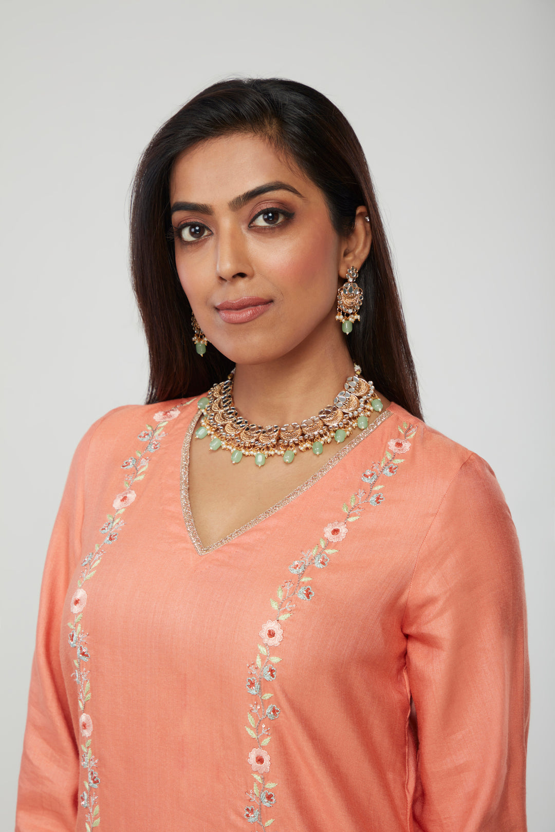 Hansini Silk Kurti Set