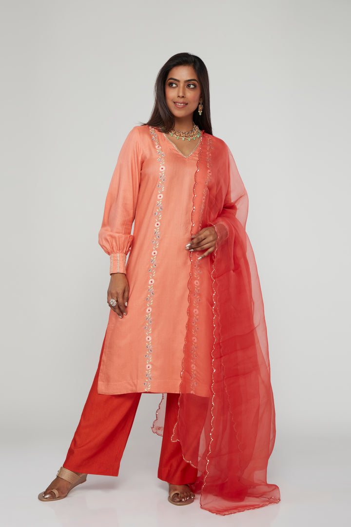 Hansini Silk Kurti Set