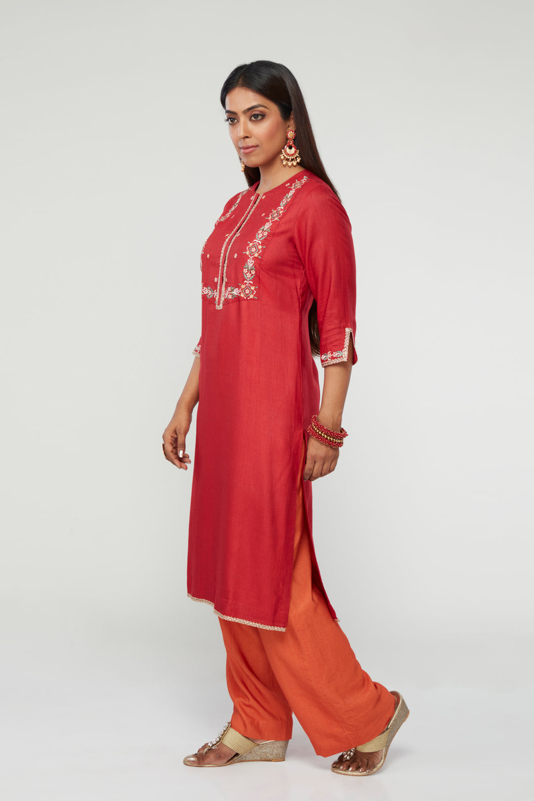 Saachi Silk Kurti Set