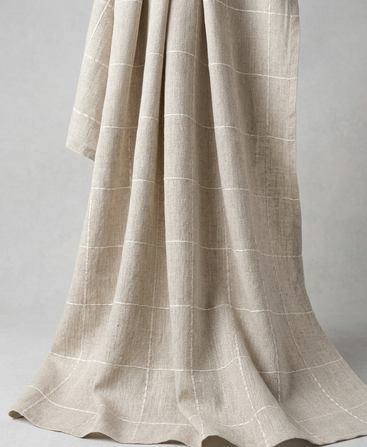 Pure Linen Dobby – Textured Luxury Weave