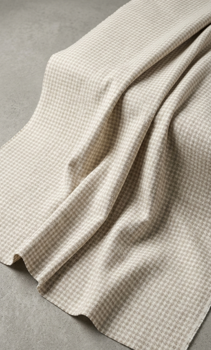 Houndstooth Linen – Iconic Heritage Pattern