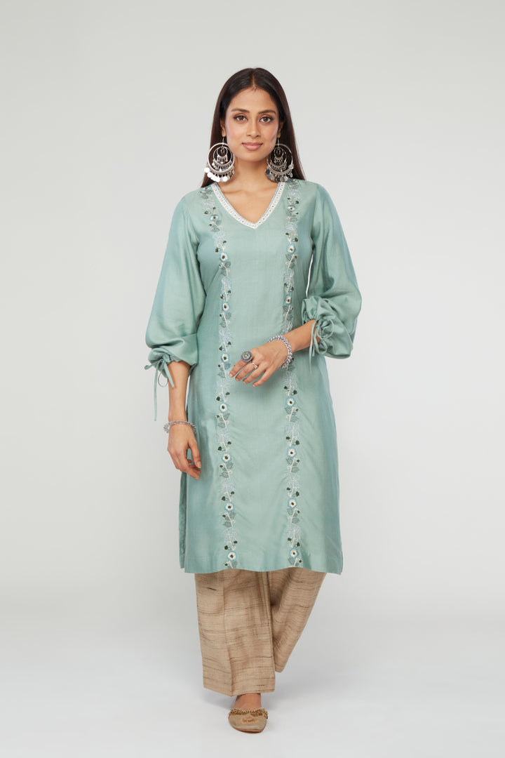 Tulika Silk Kurti Set