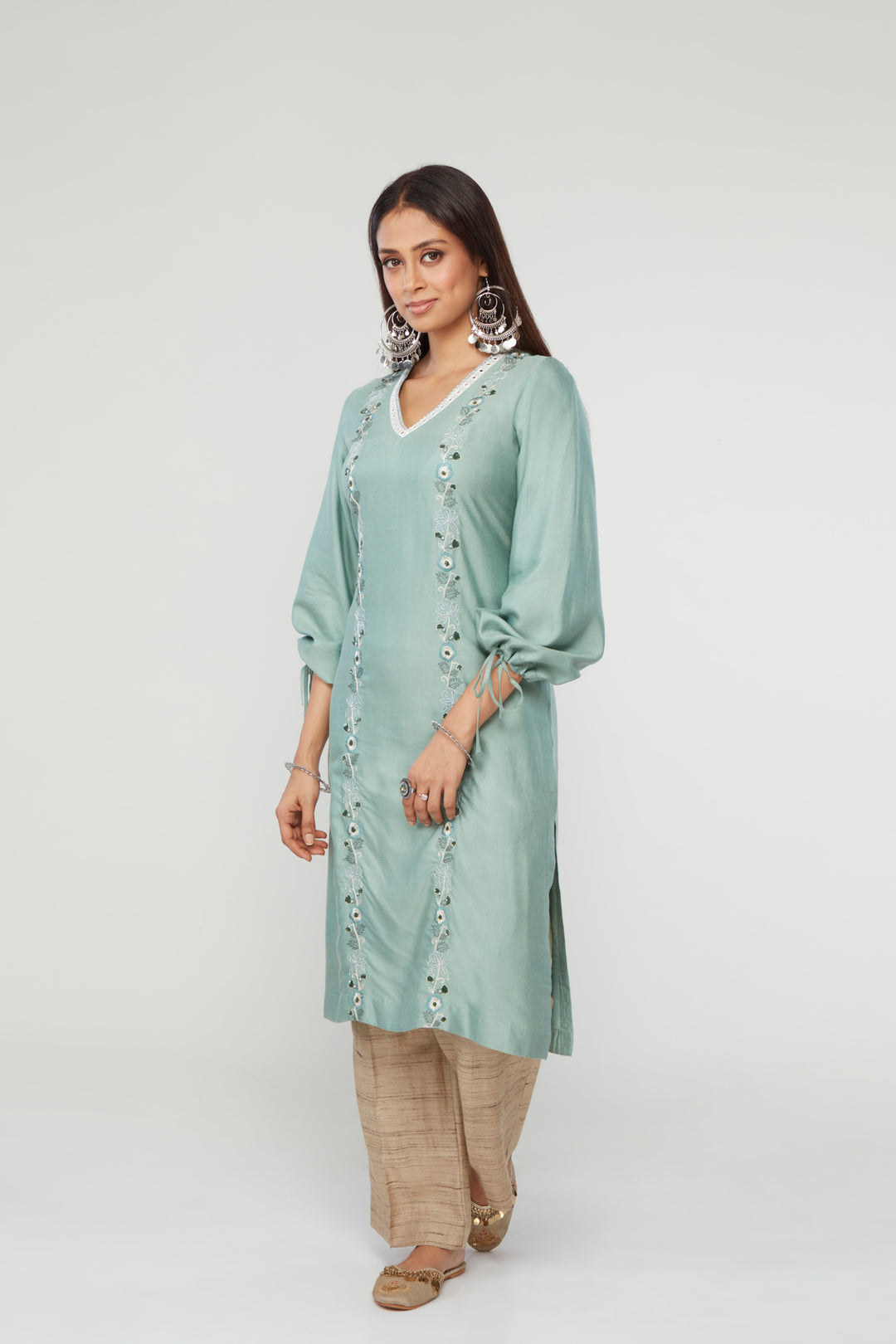 Tulika Silk Kurti Set