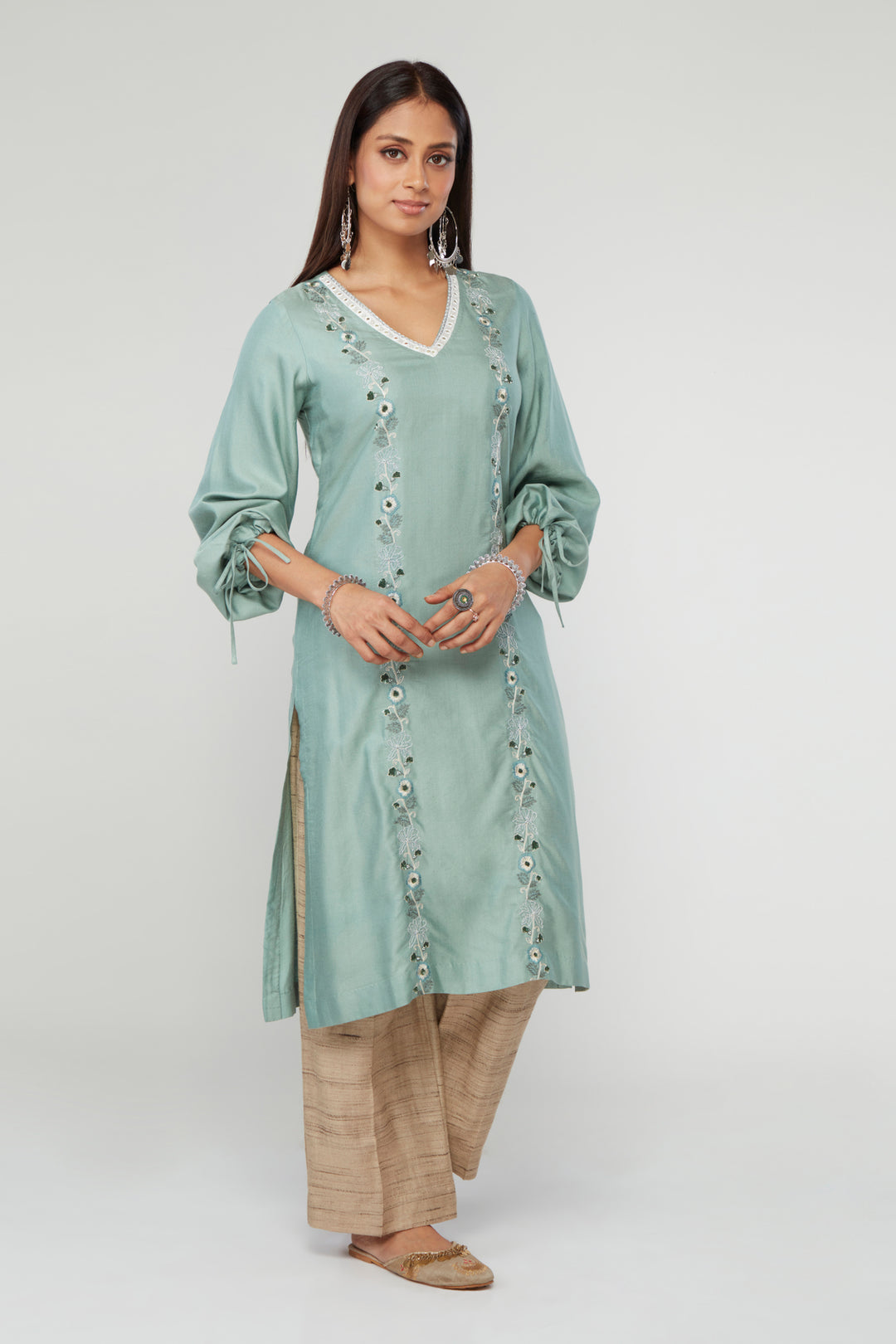 Tulika Silk Kurti Set